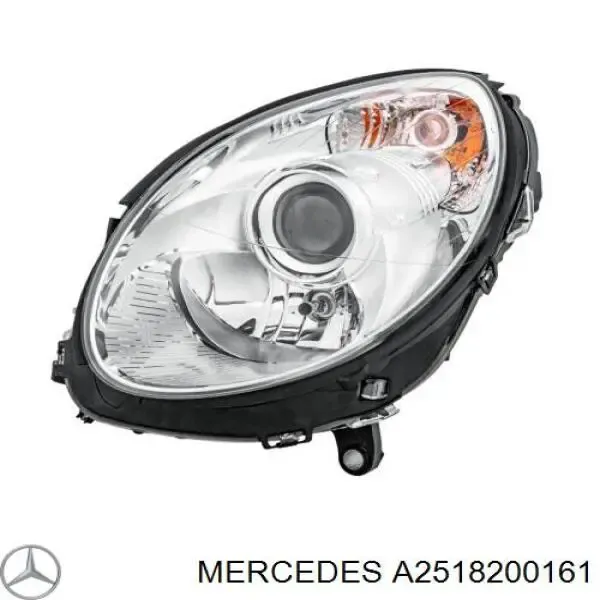 Faro izquierdo A2518200161 Mercedes