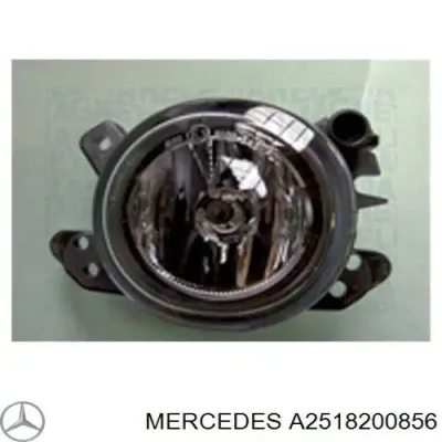 Faro antiniebla derecho MERCEDES A2518200856