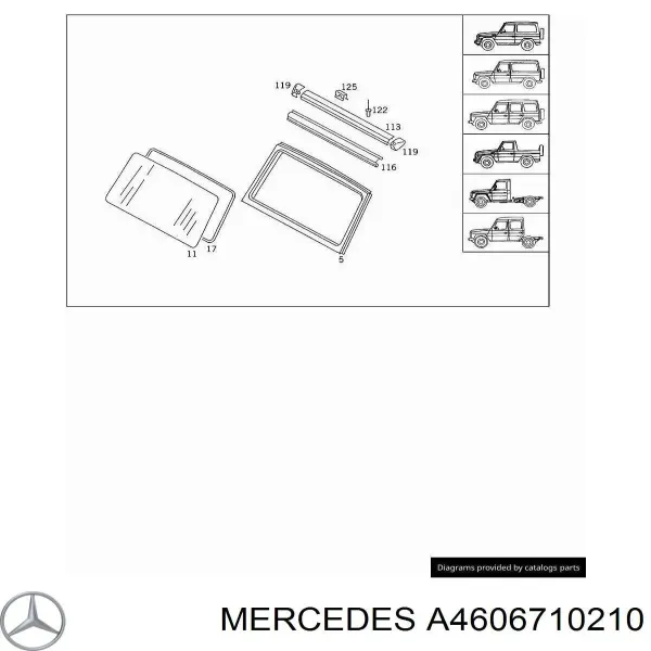 Parabrisas GS4615D13S FPS