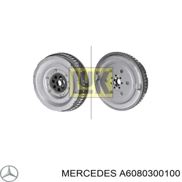 Volante motor A6080300100 Mercedes