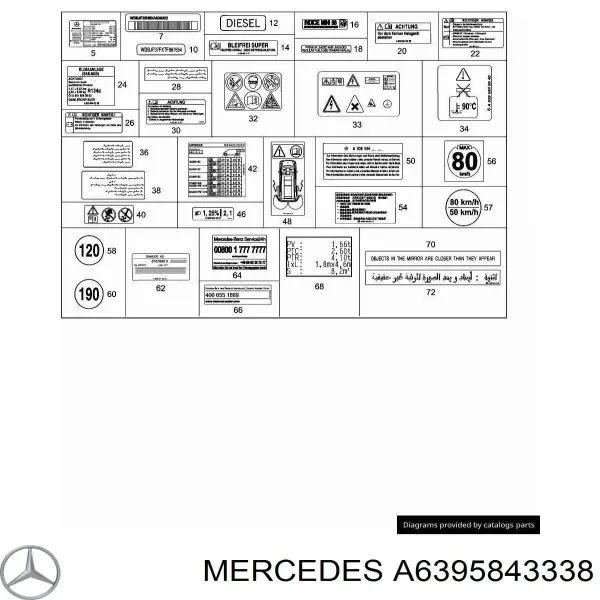  A6395843338 Mercedes