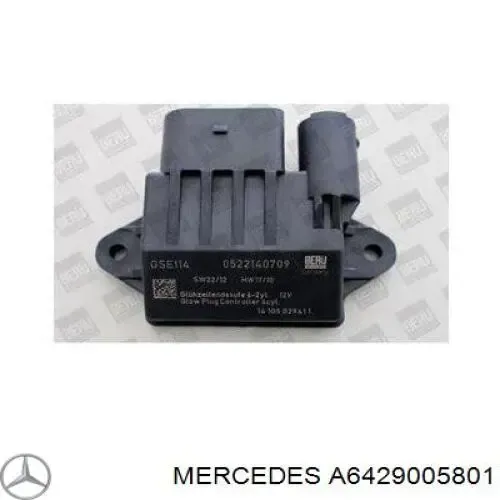 Relé de bujía de precalentamiento Mercedes R W251