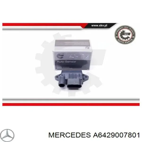 Relé de bujía de precalentamiento Mercedes R W251