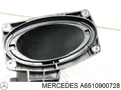Tubo flexible de aspiración, cuerpo mariposa MERCEDES A6510900728