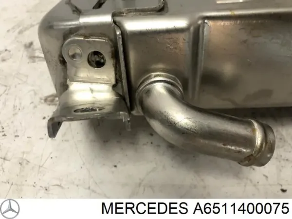 Enfriador de recirculación de gases de escape EGR A6511400075 Mercedes