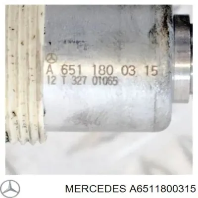 Válvula para mantener la presión de aceite MERCEDES A6511800315