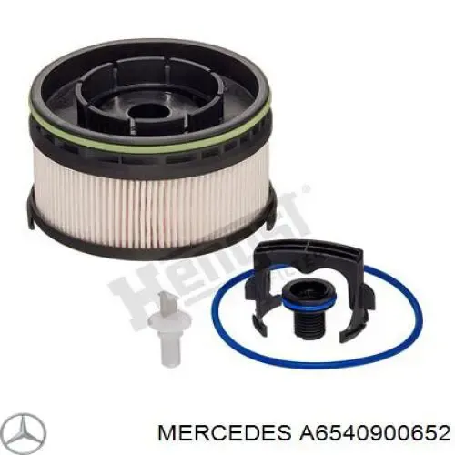 Filtro de combustible A6540900652 Mercedes