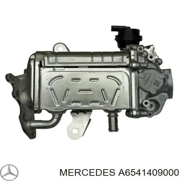 Enfriador de recirculación de gases de escape EGR A6541409000 Mercedes