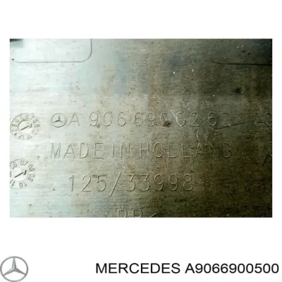 Moldura inferior de puerta delantera derecha MERCEDES A9066900500