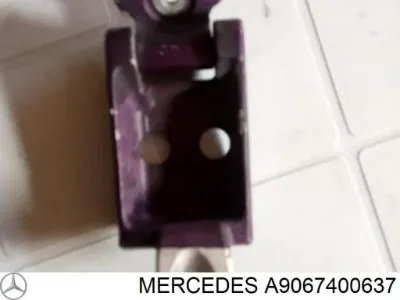 Bisagra de puerta de batientes trasera izquierda inferior MERCEDES A9067400637