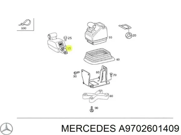 Palanca de cambios Mercedes Benz Truck TRUCK ATEGO II