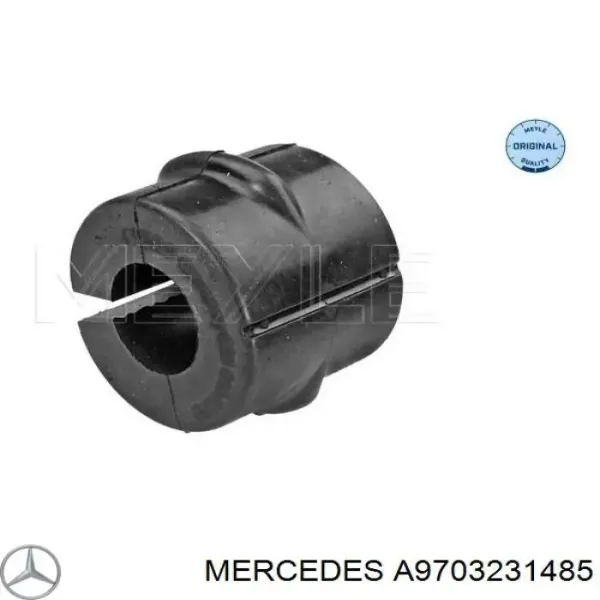 Buje de barra estabilizadora trasera A9703231485 Mercedes