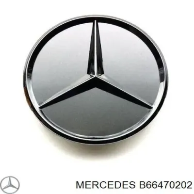 Tapacubos de rueda MERCEDES B66470202