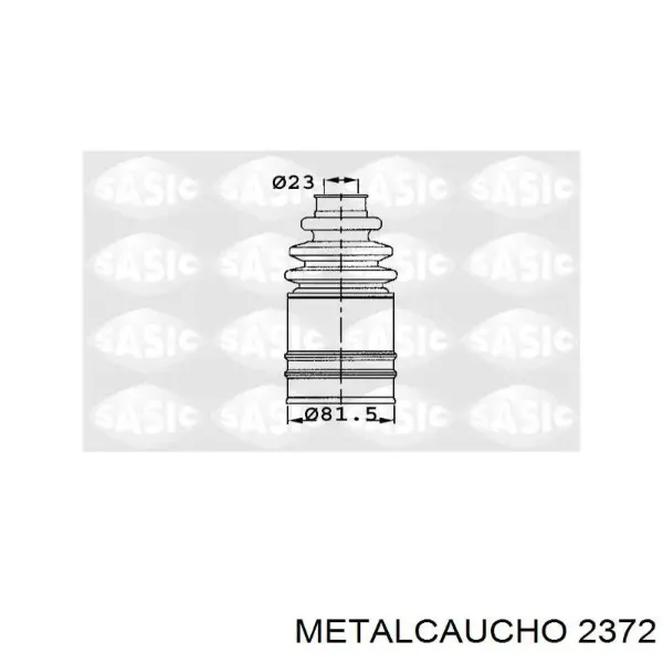 Juego de reparación de la palanca selectora de cambios 2372 Metalcaucho