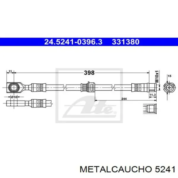 Caja de termostato 461107 Triclo