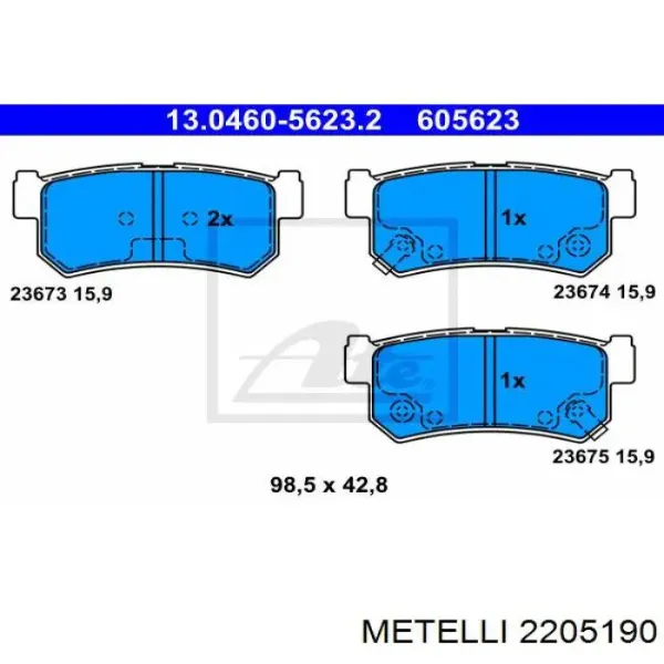 BP3203 Bremsi
