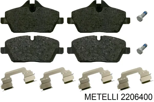 Pastillas de freno delanteras BMW 1 E81, E87