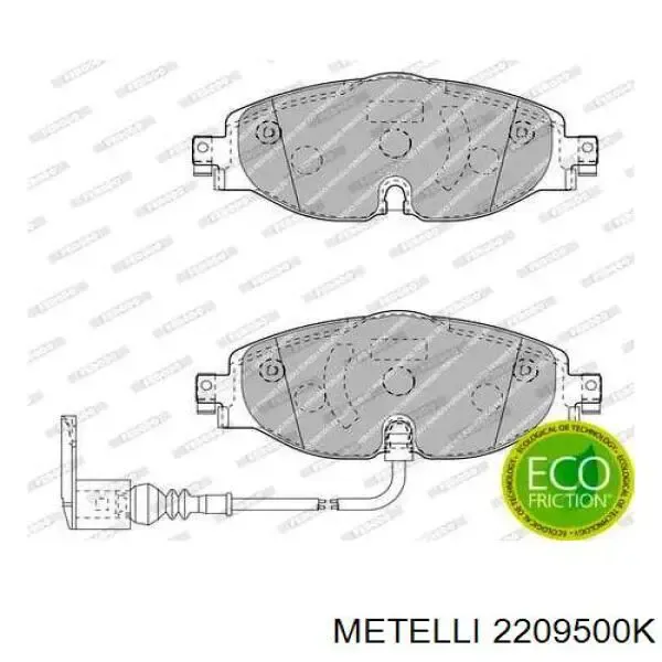 Pastillas de freno delanteras Volkswagen Passat 3G2, CB2