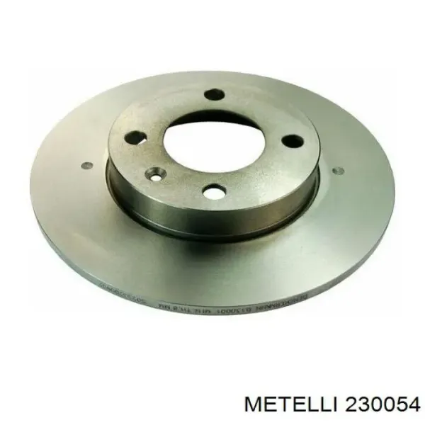 Disco de freno 230054 Metelli