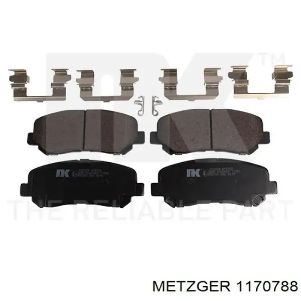 Pastillas de freno delanteras Mazda CX-5 1 KE, GH