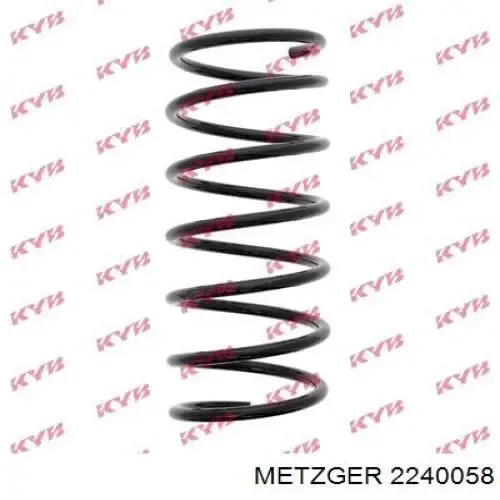 Muelle de suspensión eje delantero Audi A4 8D2