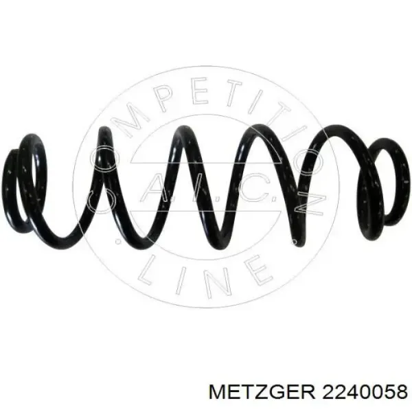 Muelle de suspensión eje delantero Audi A4 8D2