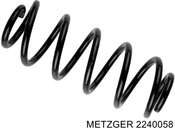 Muelle de suspensión eje delantero Audi A4 8D2