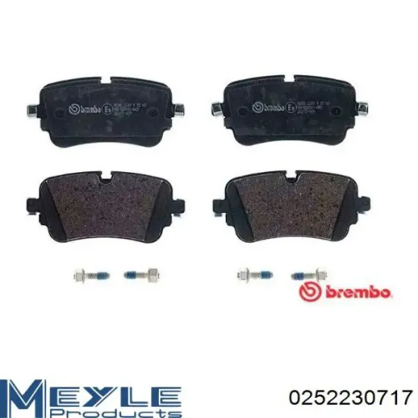 Pastillas de freno traseras 231895 Power Stop