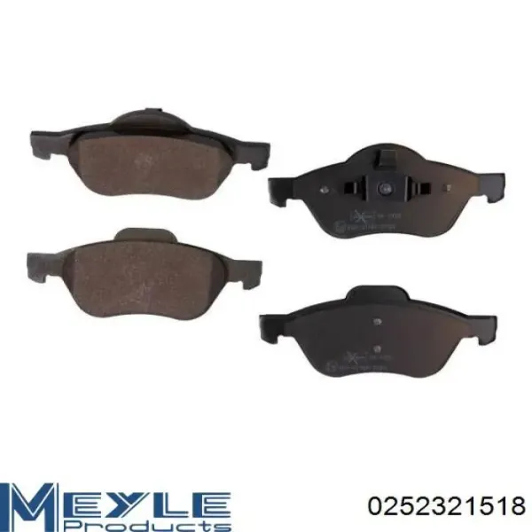 Pastillas de freno delanteras Renault Laguna 2 BG0, BG1