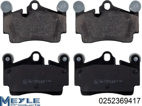 Pastillas de freno traseras FD7070A Necto