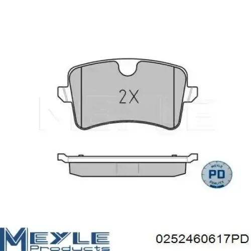 Pastillas de freno traseras 231547 Power Stop
