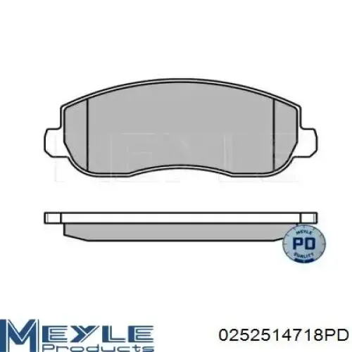 BPD1037 Jurid/Bendix Pastillas delanteras