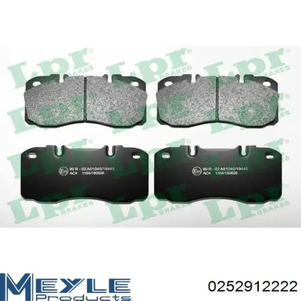 Pastillas de freno PF9122 Errevi