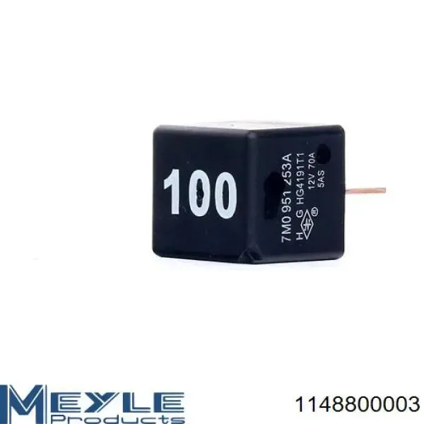 Relé de bujía de precalentamiento Audi A3 8YS, 8YM