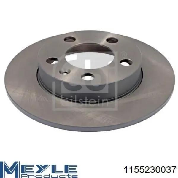 Disco de freno trasero 1050156 AYD
