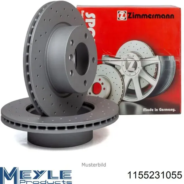 Disco de freno trasero Volkswagen Transporter 7HB, 7HJ, 7EB, 7EJ