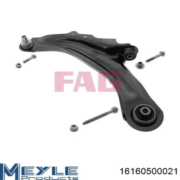 Brazo inferior izquierdo de la suspensión delantera 29429 Lemforder