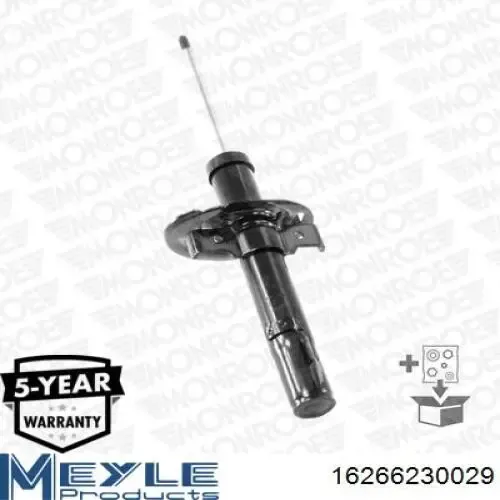 Amortiguador delantero 06840 Zilbermann