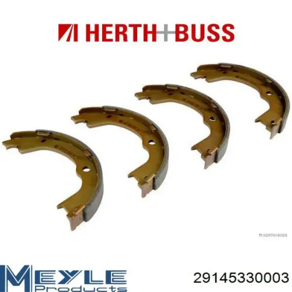 Zapatas de freno de mano QX1102 Q-top