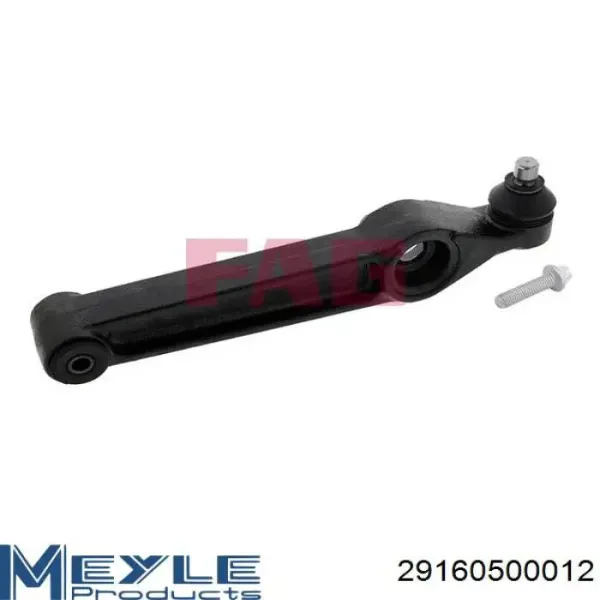 Brazo inferior izquierdo/derecho de suspensión delantera 16206 Lemforder