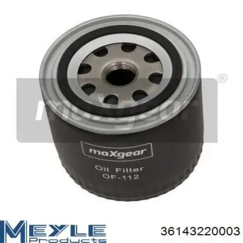 Filtro de aceite 36143220003 Meyle