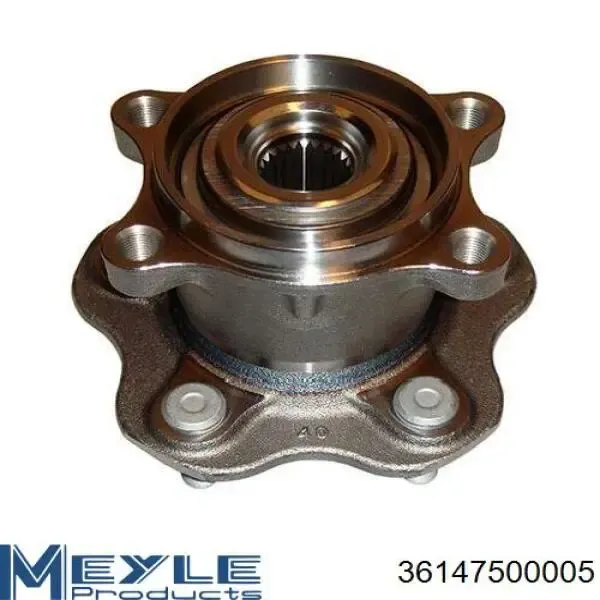 Cubo de rueda trasero IJ143012 Iljin