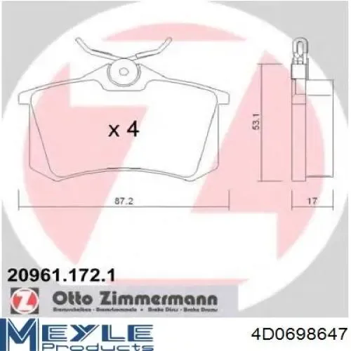 8V0698647 VAG