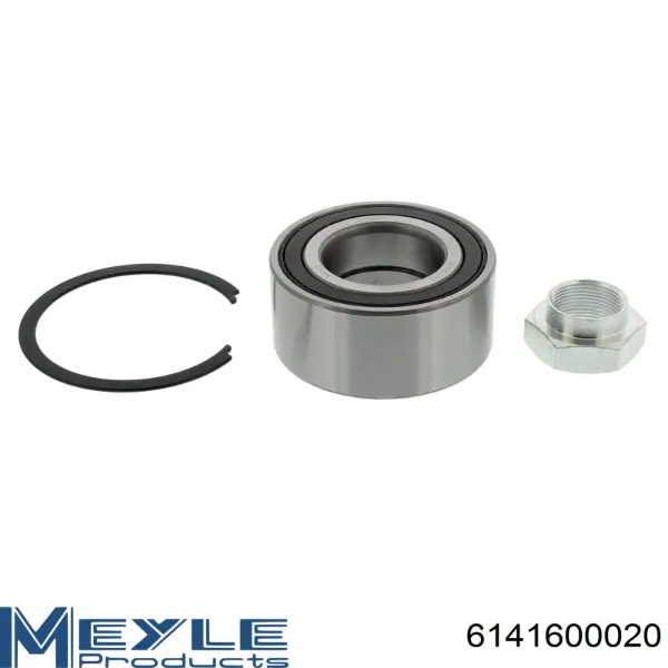 Cojinete de rueda delantero VKBC20016 SKF