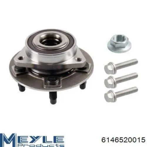 Cubo de rueda trasero 513288 Moog