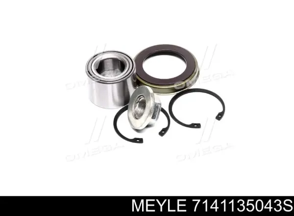 Juego De Cojinete De Rueda Trasero MEYLE 714 113 5043/S – Con Sensor ABS, Compatible Con Ford Fiesta, Focus, Fusion Y Mazda 2