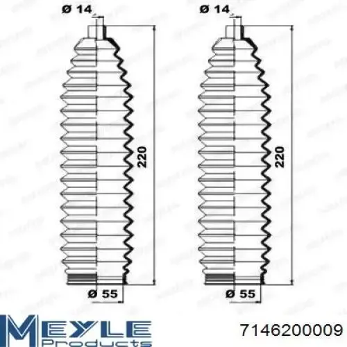 Fuelle, dirección Ford Fiesta JH, JD