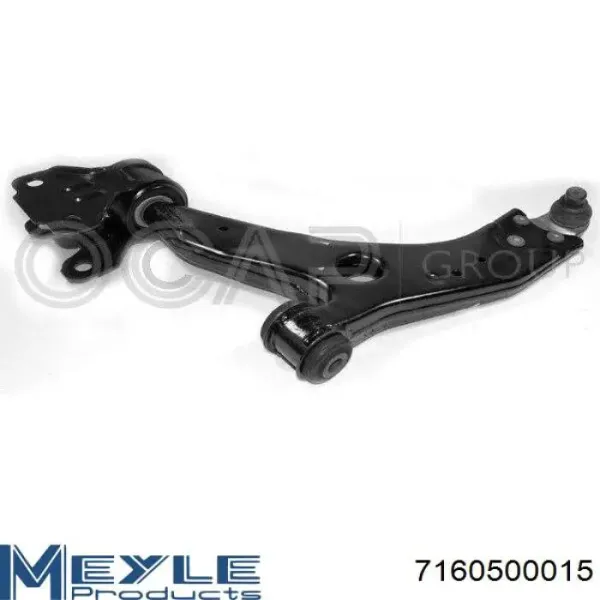 Brazo inferior izquierdo de la suspensión delantera 898ECEM STD Ecem