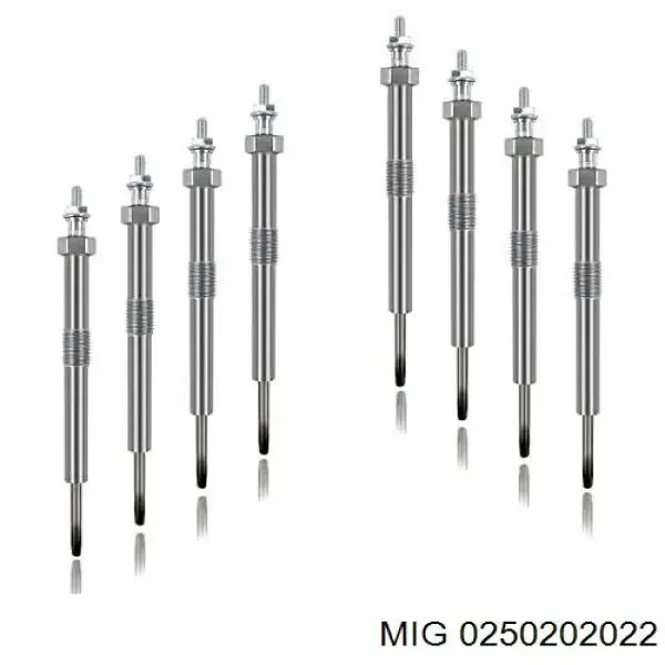 Bujía de incandescencia Volkswagen Polo 4 9N1