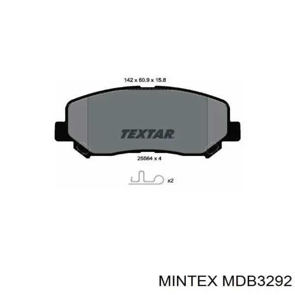 Pastillas de freno delanteras Mazda CX-5 1 KE, GH